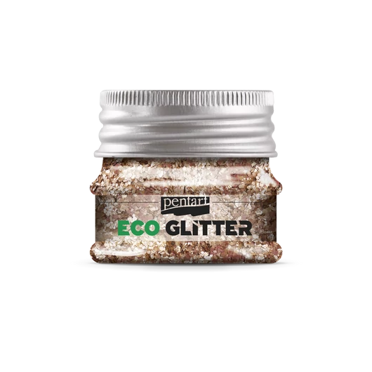 Eco glitter - rózsaarany,finom