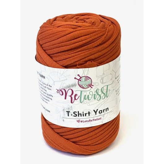 ReTwisst T-shirt Yarn -  rozsda